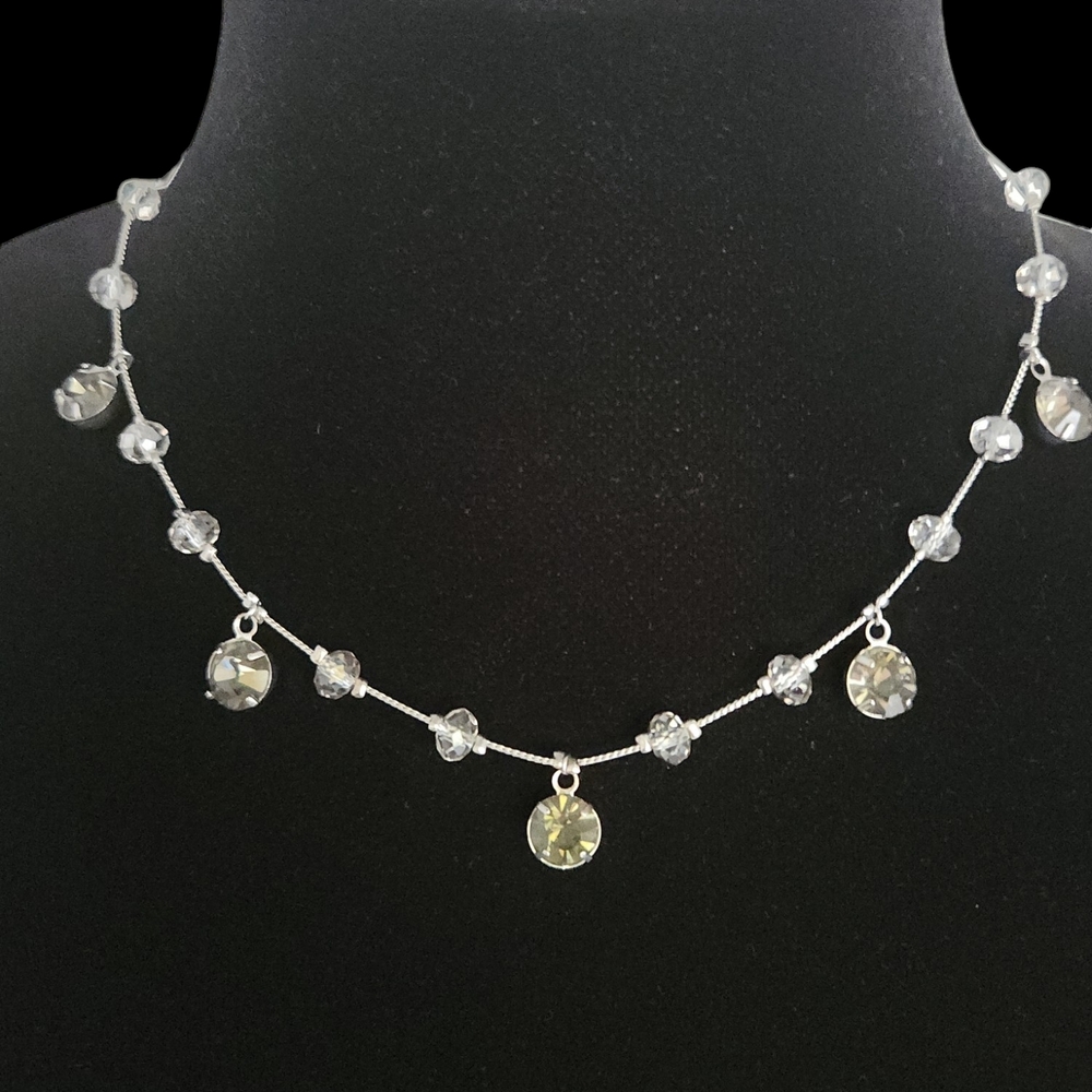 Vieste Austrian Crystal Necklace  New with Tag